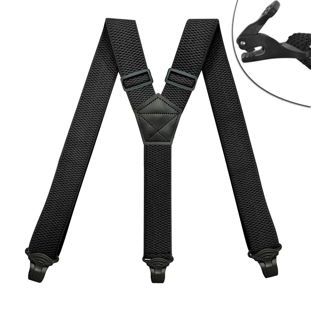 Suspenders Clip Men - Heavy Duty Suspenders for Men Work
