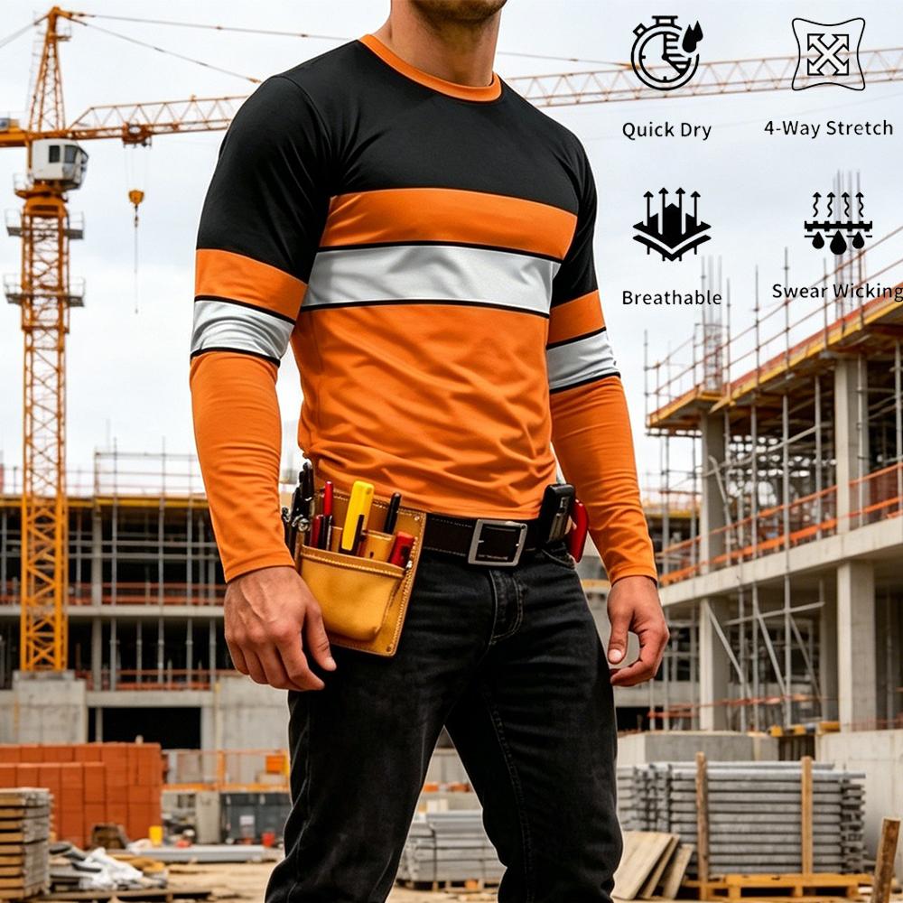 Mens Fashion Casual - Autumn High Quality Bright Colors Striped