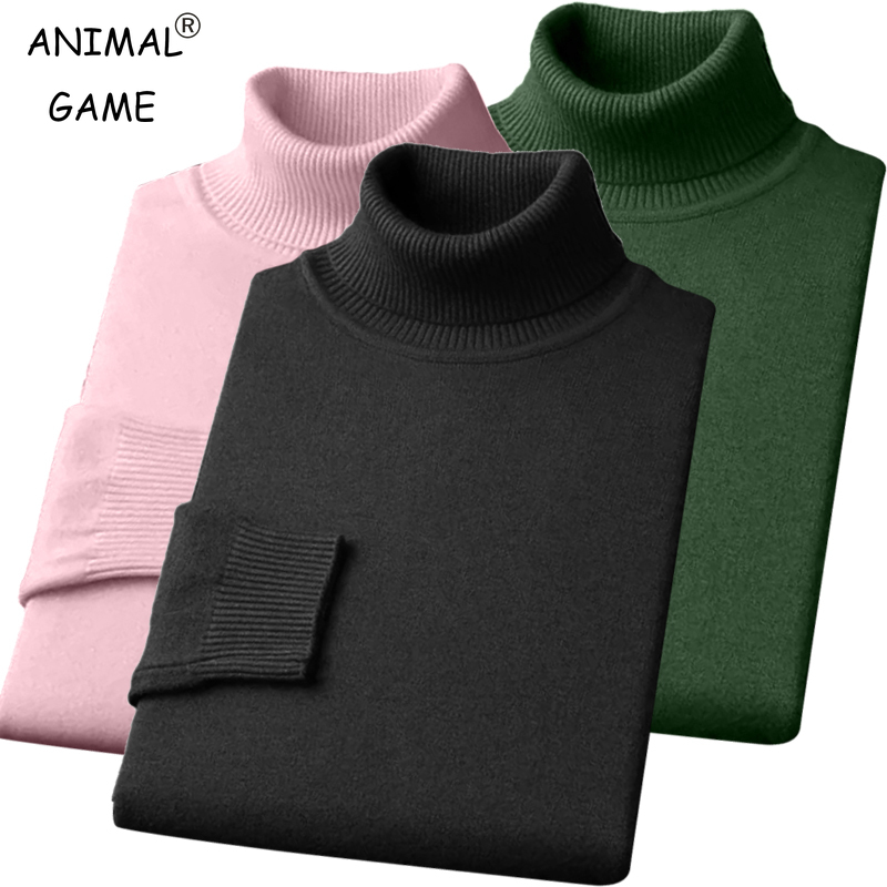 Autumn Mens High Quality Knitt - đánh giá và giá Turtleneck Sweater Men