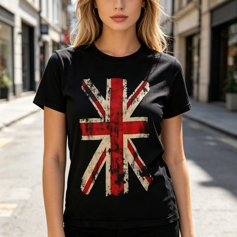 Union Jack Graphic Tshirt Vint - đánh giá và giá Men'S Fashion Uk