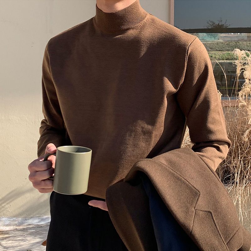 Half-turtleneck Sweater for Me - đánh giá và giá Turtleneck Sweater Men