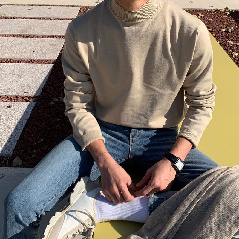 Half-turtleneck Sweater for Me - đánh giá và giá Turtleneck Sweater Men