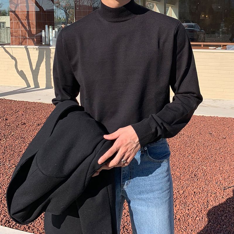Half-turtleneck Sweater for Me - đánh giá và giá Turtleneck Sweater Men