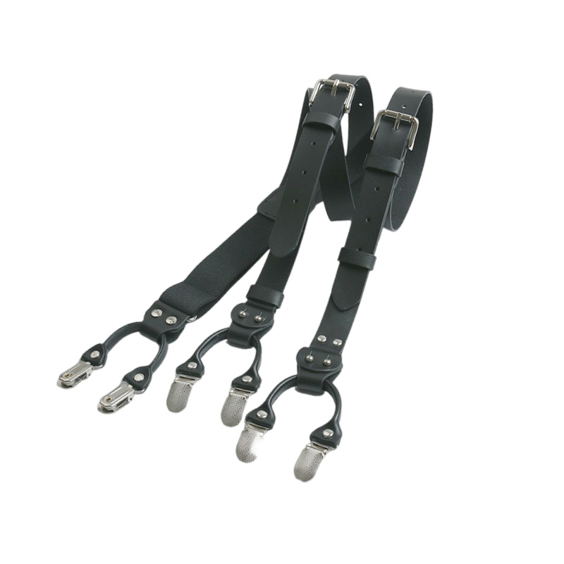 2.5Cm Leather Elasticity Men's - đánh giá và giá Suspenders Clip Men