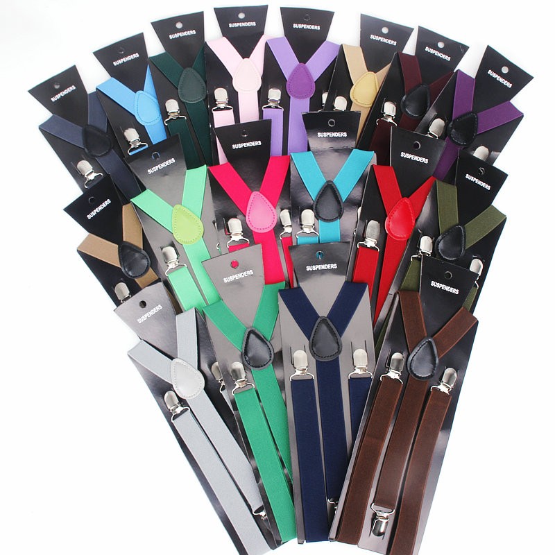 Bán Thun Da Treo Áo Nam 3 Kẹp  - đánh giá và giá Suspenders Clip Men
