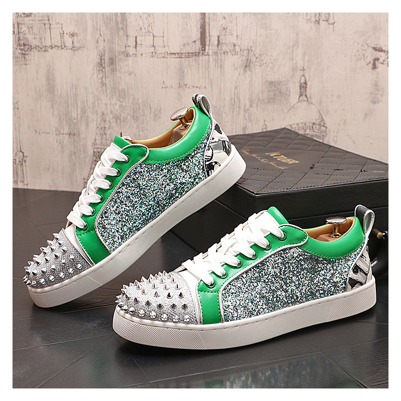 mens luxury fashion silver riv - đánh giá và giá Mens Fashion Dress Shoes