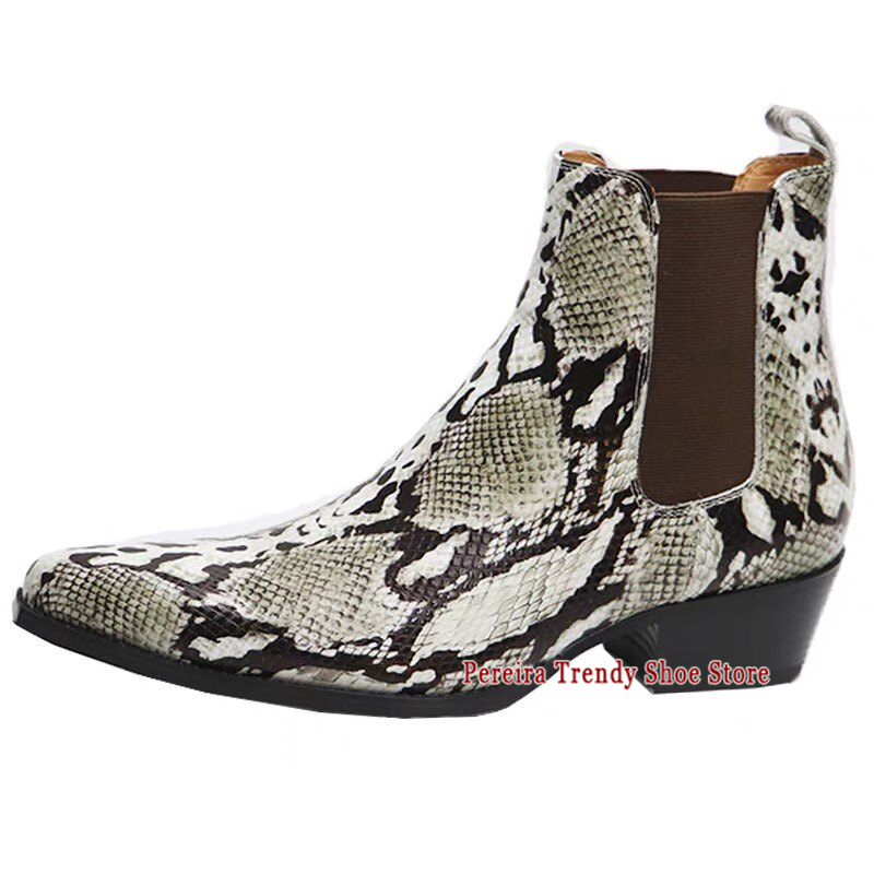 Trendy Snake Patterned Leather - đánh giá và giá Mens Fashion Dress Shoes
