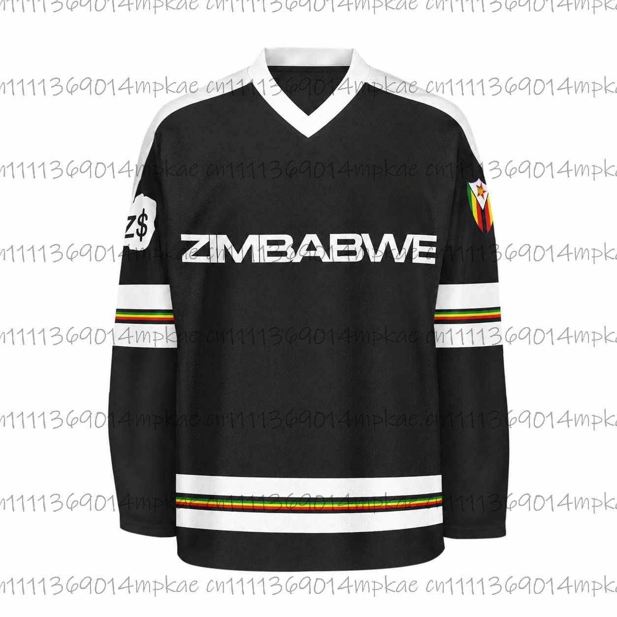 Men's Zimbabwe Printed V-Neck  - đánh giá và giá Mens Fashion Casual