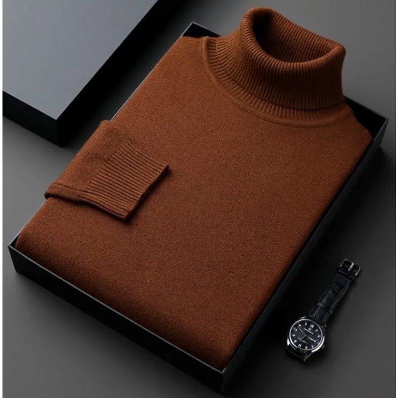 Sweatwear Mens Anti-pilling Hi - đánh giá và giá Turtleneck Sweater Men