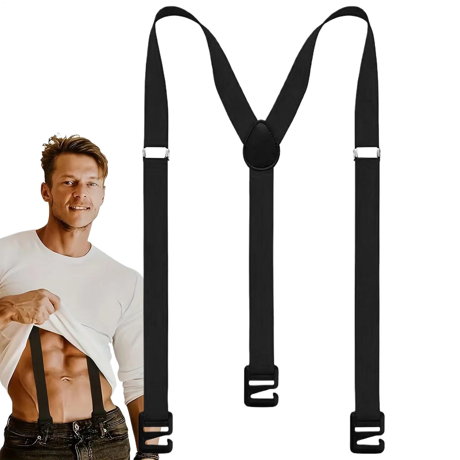 invisible shoulder strap Heavy - đánh giá và giá Suspenders Clip Men