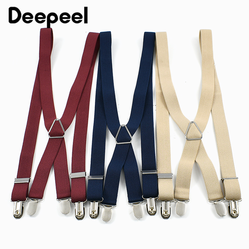 Deepeel 2.5*100cm Men Suspende - đánh giá và giá Suspenders Clip Men