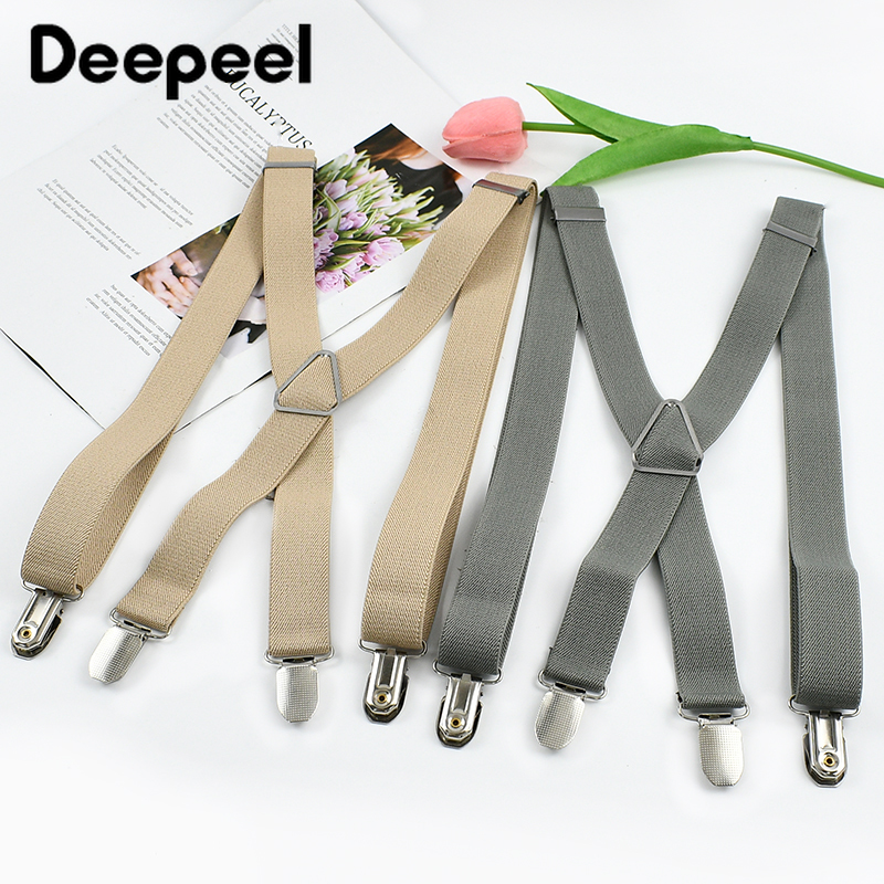 Deepeel 2.5*100cm Men Suspende - đánh giá và giá Suspenders Clip Men