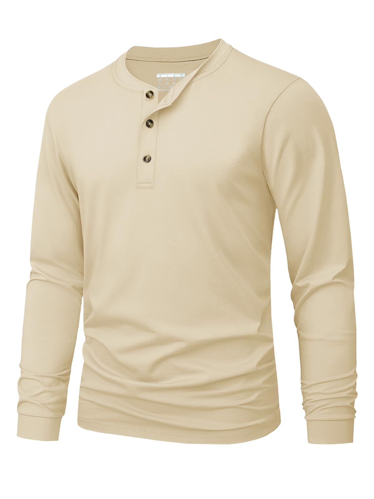 Men's Henley T-Shirt Simple So - đánh giá và giá Mens Fashion Casual
