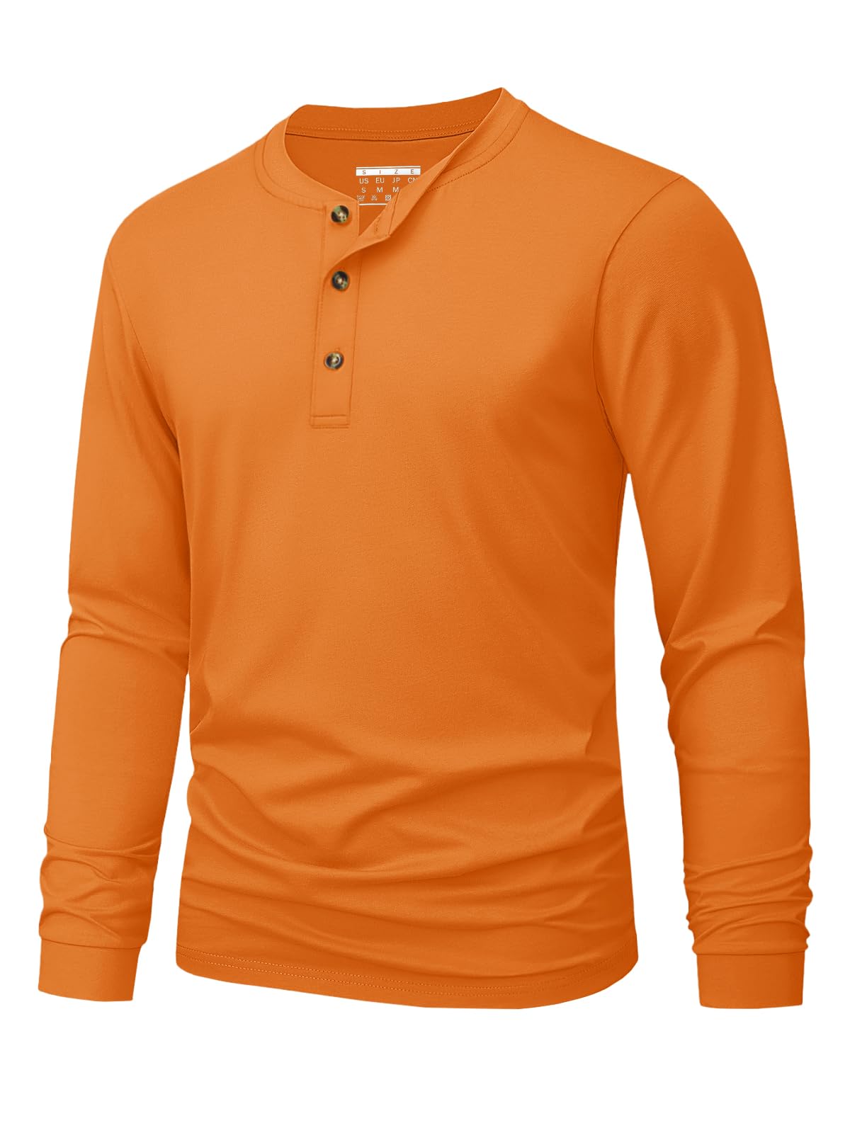 Men's Henley T-Shirt Simple So - đánh giá và giá Mens Fashion Casual